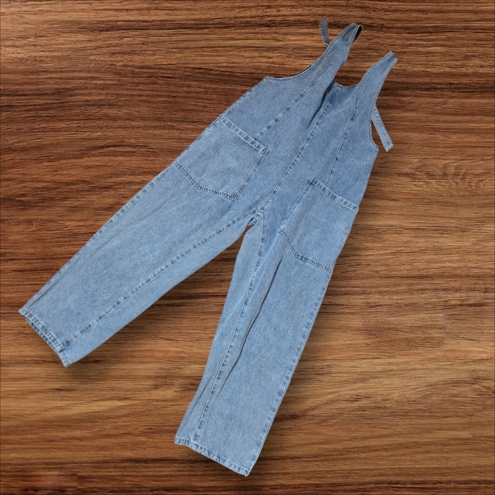 Blue Denim Onesie Overalls